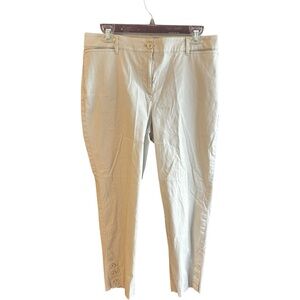 Talbots perfect crop pants Sz 8